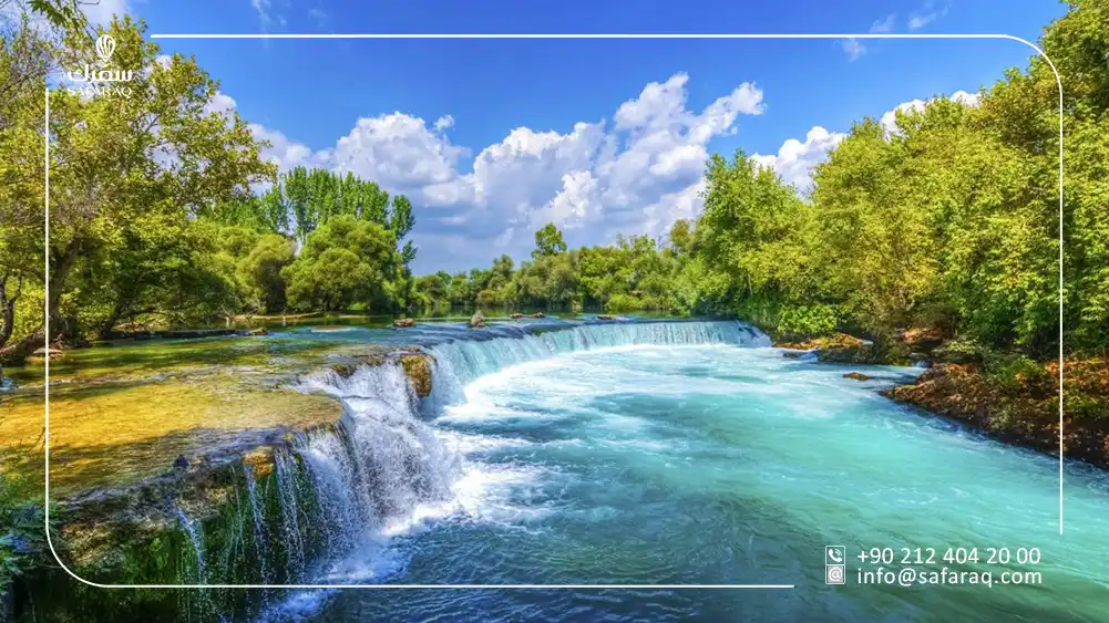 waterfalls in Antalya