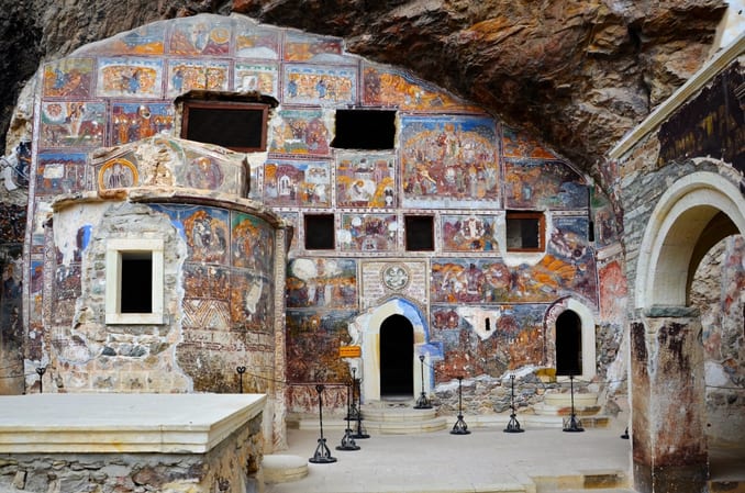 Sumela Monastery From Inside