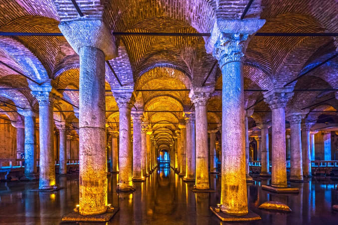 Basilica Cistern in Istanbul