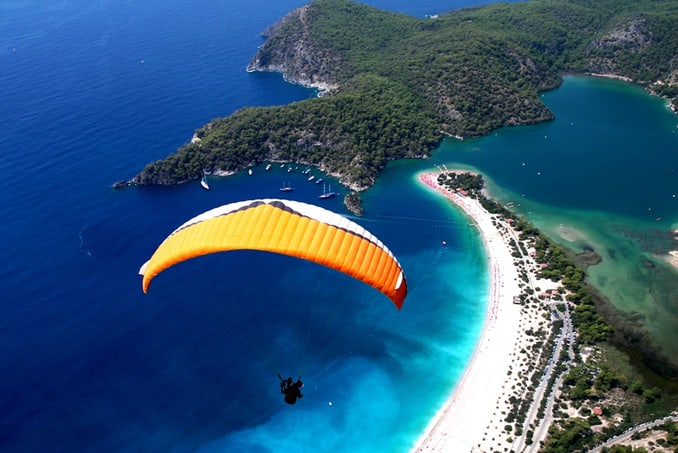 Parachuting in Fethiye