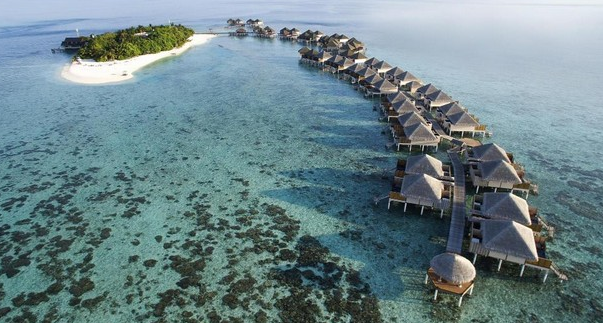 شواطئ المالديف المضيئة