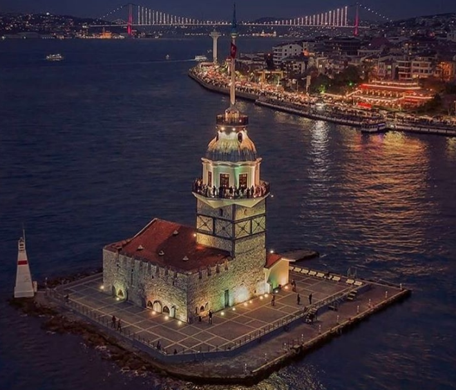 Maiden’s Tower in Istanbul