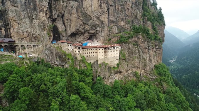 Tourism in Sumela Monastery