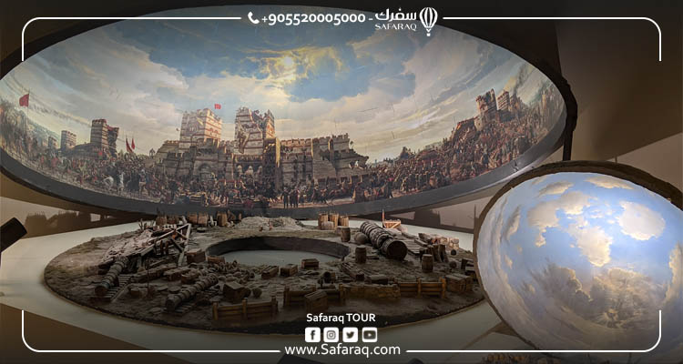 بانوراما 1453 ومتحف تاريخ فتح القسطنطينية باسطنبول