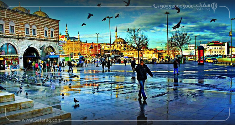 السياحة في اسطنبول السوق المصري