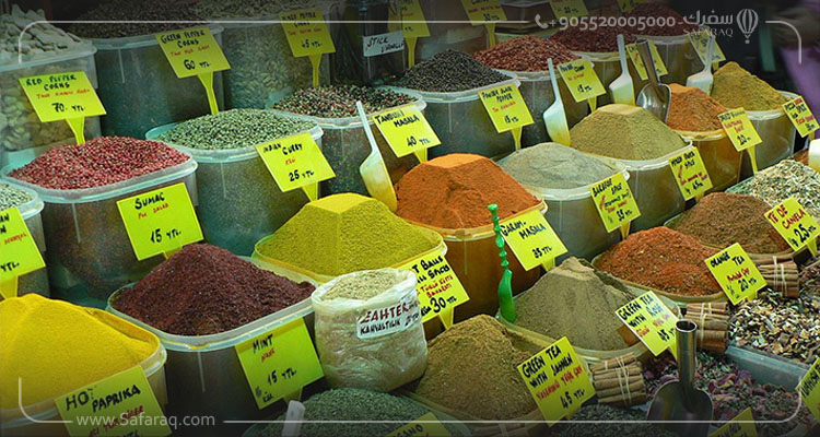 البهارات في السوق المصري