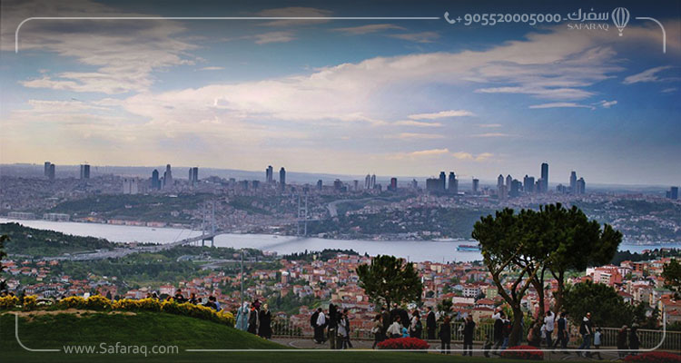 Camlica Hill in Istanbul